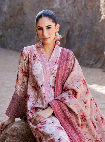 Zainab Chottani Shyra Winter Shawl Collection Online Shopping